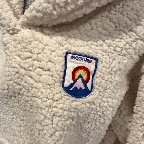 Faux Fur Sherpa Style Hooded Sweatshirt - Picture 5 of 11